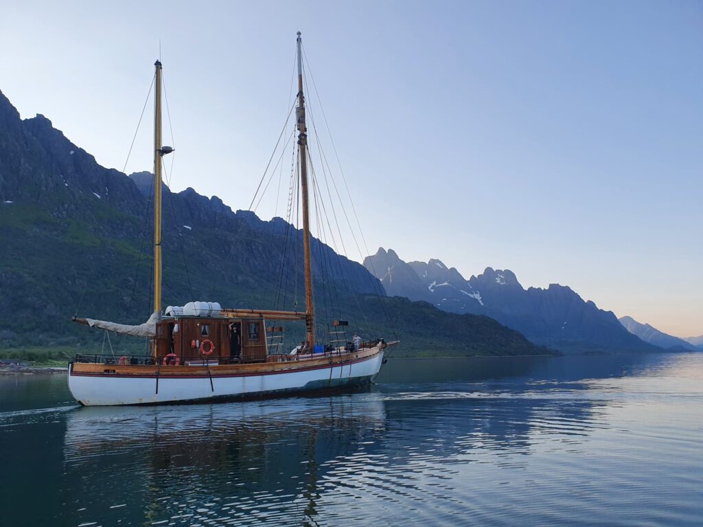 trollfjord cruise med Hestøy
